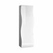 Armario multiusos 1 puerta efecto madera Blanco