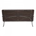 Pack 2 Mesas Plegables Rectangulares Efecto Madera O91 Marron