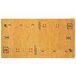 Beliani Alfombra de pelo corto ATALAN 80x150 Amarillo