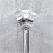 Alcachofa de Ducha Doble con Dispensador 3 en 1 Plateado
