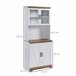 Alacena de Cocina MDF HOMCOM, hogar - cocina 72 Blanco