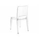 Beliani Silla para eventos WESTBRIDGE Transparente