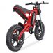 Hidoes HD-B6 Bicicleta Eléctrica - Motor 1200W Batería 48V15.6AH Rojo