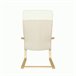 Sillón de tela PAZ Beige