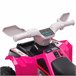 Quad Eléctrico PP, Metal HOMCOM Rosa