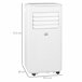 Aire Acondicionado Portátil ABS, Cobre, Aluminio HOMCOM Blanco