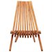 Sillas de jardin Marron