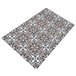 Acomoda Textil – Alfombra Vinílica Hidráulica para Hogar. 80x140 Marron Claro