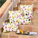 Set de 2 fundas de cojín decorativo 100% algodón SELLA 