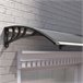 Marquesina Exterior Policarbonato Outsunny Negro