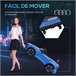 Coche Eléctrico Infantil PP, Metal HOMCOM Azul