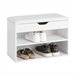Armario Zapatero FSR25-W SoBuy Blanco