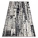 Alfombra LISBOA 27211356 tablero parquet Rectángulos 80x150 Gris