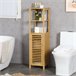 Armario de Baño Bambú kleankin, hogar - muebles de dormitorio Marron