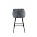 Taburete alto ROYAL fijo 94 cm de alto Azul