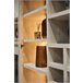 Vitrina doble 2 puertas VERONA Blanco/ Madera
