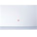 Beliani Espejo de baño CORROY Gris
