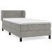 Cama box spring 100x200 Gris