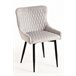 Silla Sanda Terciopelo Gris