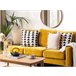 Beliani Cojín decorativo CERCIS Beige