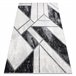 Alfombra EMERALD exclusivo 81953 glamour 180x270 Blanco/ Negro