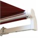 Toldo Manual Plegable Poliéster, Metal Outsunny 395x245 Rojo