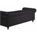 Beliani Conjunto de sofás CHESTERFIELD Negro