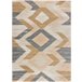 Alfombra de estilo étnico ENYA - ATTICGO 80x150 Multicolor