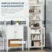 Armario de Baño Melamina de Madera kleankin, hogar - baño Blanco