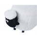 Beliani Puf animal SHEEP Blanco