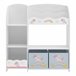Estantería Infantil Lysekil aglomerado - Motivo de unicornio Estantería Infantil Lysekil aglomerado - Motivo de unicornio Multicolor