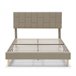 Estructura de Cama tapizada Sorni 135x190 Beige