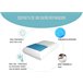 Almohada Rectangular Gel Refrescante Doble Cara Blanco