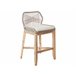 Beliani Conjunto bistro TALAMONE Gris/ Madera