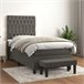 Cama box spring 90x190 Gris Oscuro