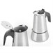 Cafetera Italiana Plateado