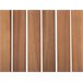 Beliani Conjunto de jardín Madera de acacia BERMUDA Blanco/ Beige