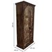 Armario de madera Marron