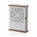 Caja de llaves MANDALA 26 cm en mdf  Blanco