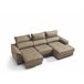 Chaise longue con arcón 4 plazas NAHIA Camel