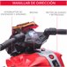 Moto Eléctrica Infantil PP, Metal HOMCOM Rojo
