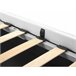 Beliani Cama con almacenaje Piel sintética METZ 212x215 Blanco