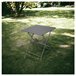 Acomoda Textil – Mesa Plegable de Jardín Estable. (Cuadrada) 70x70 Antracita