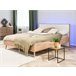 Beliani Cama LED MDF SERRIS 188x215 Marron