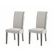 Pack de 2 sillas de comedor VERONA Pack de 2 sillas de comedor VERONA Beige