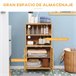 Armario de Baño Bambú kleankin, hogar - baño Marron