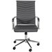 Silla de oficina - Canby - Simil cuero Gris