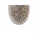 Beliani Jarrón decorativo MEGARA Gris