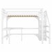 Cama alta para niños Blanco