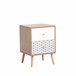 Cajonera LYRA 2 cajones 40x36x55 cm Natural